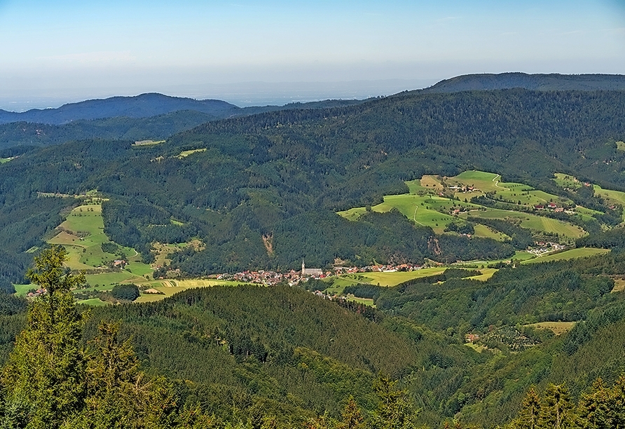 Erkunden Sie die Höhen um Oberharmersbach.