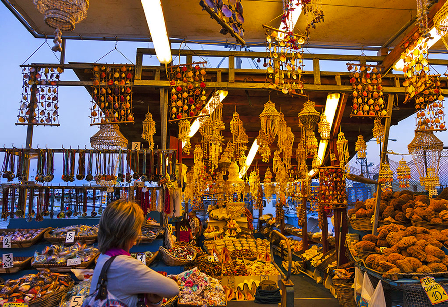 Wie wäre es mit einem Souvenir für Ihre Liebsten zu Hause?