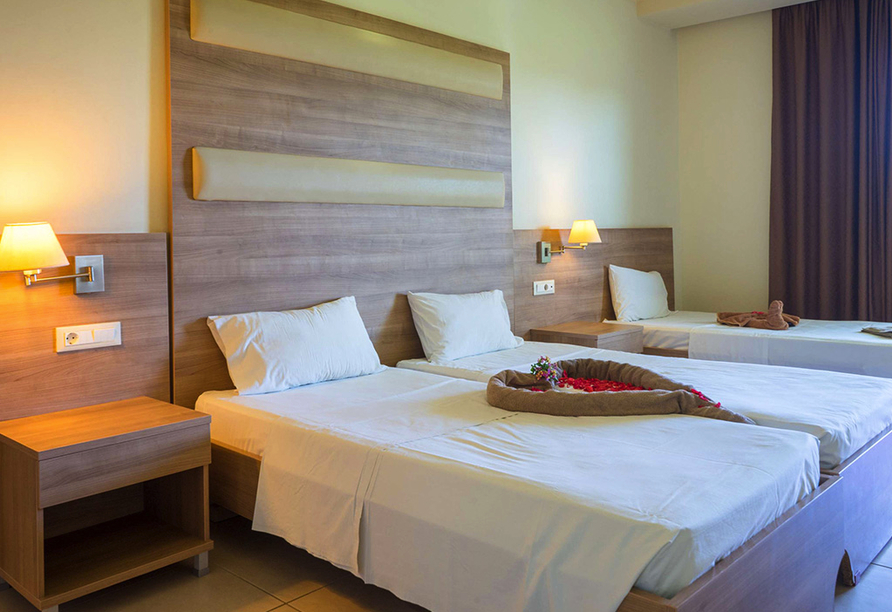 Beispiel eines Doppelzimmers Premium im Hotel Stamos in Faliraki