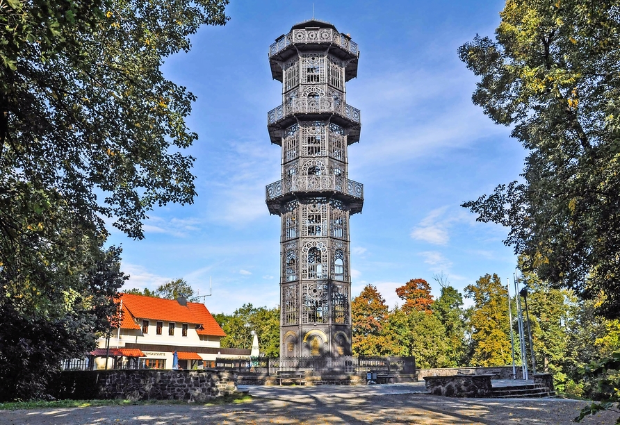 Der König-Friedrich-August-Turm ist ein Foto wert.