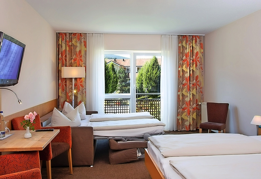 Beispiel eines Studios Komfort im Hotel Herzog Heinrich in Arrach
