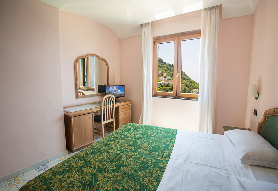 Beispiel eines Doppelzimmers Standard vom Hotel Terme Saint Raphael