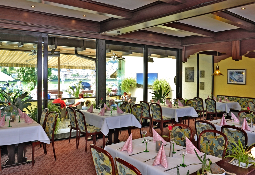 Moselhotel Burg-Café Alken, Restaurant