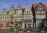 Dorint City-Hotel Bremen, Häuseransicht Marktplatz Bremen
