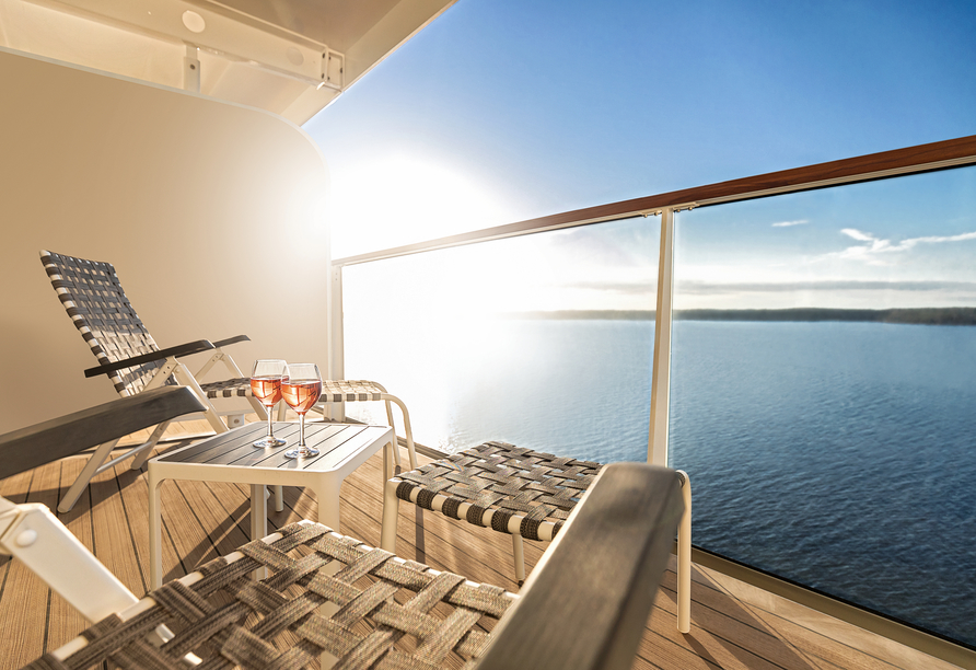 Mein Schiff 2, Balkon