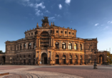 Die Semperoper in Dresden ist ein tolles Fotomotiv.