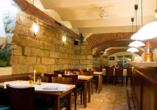 Im Restaurant des Hotels Amadeus Dresden werden Sie kulinarisch verwöhnt.