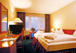 Beispiel eines Zimmers im Park Hotel Fasanerie Neustrelitz