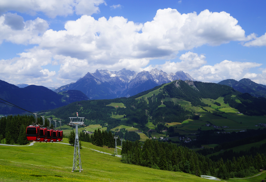 Dank der Stubai Super Card können Sie die Bergbahnen der Umgebung nutzen.