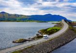 Ab Molde haben Sie die Möglichkeit, einen Ausflug zur beeindruckenden Atlantikstraße in Norwegen zu machen.