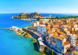 Die Inselhauptstadt Kerkyra oder auch Korfu-Stadt erwartet Sie!
