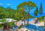 Das Hotel Blue Princess Beach Resort bietet einen einmaligen Panoramablick auf das Ionische Meer.