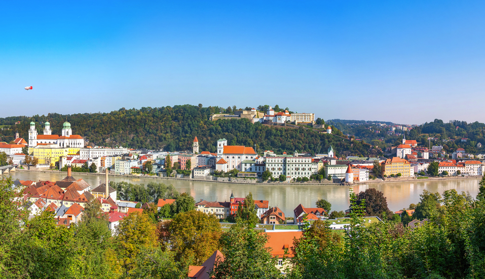 Erkunden Sie die Dreiflüssestadt Passau.