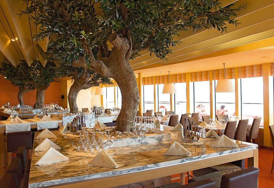 Entdecken Sie die Restaurant-Vielfalt an Bord.