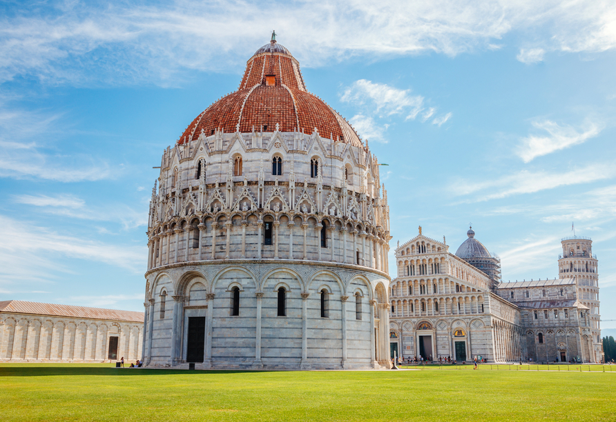 Toskana – Kultur und La Dolce Vita, Baptisterium, Pisa