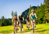 Auch zum Fahrradfahren ist die traumhafte Natur des Salzburger Landes bestens geeignet.