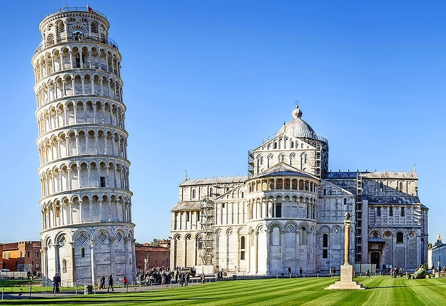 Toskana – Kultur und La Dolce Vita, Pisa, Schiefer Turm, Dom Santa Maria