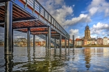Deventer begrüßt Sie am Fluss IJssel.