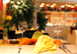 Lassen Sie sich im Restaurant des Hotels kulinarisch verwöhnen.