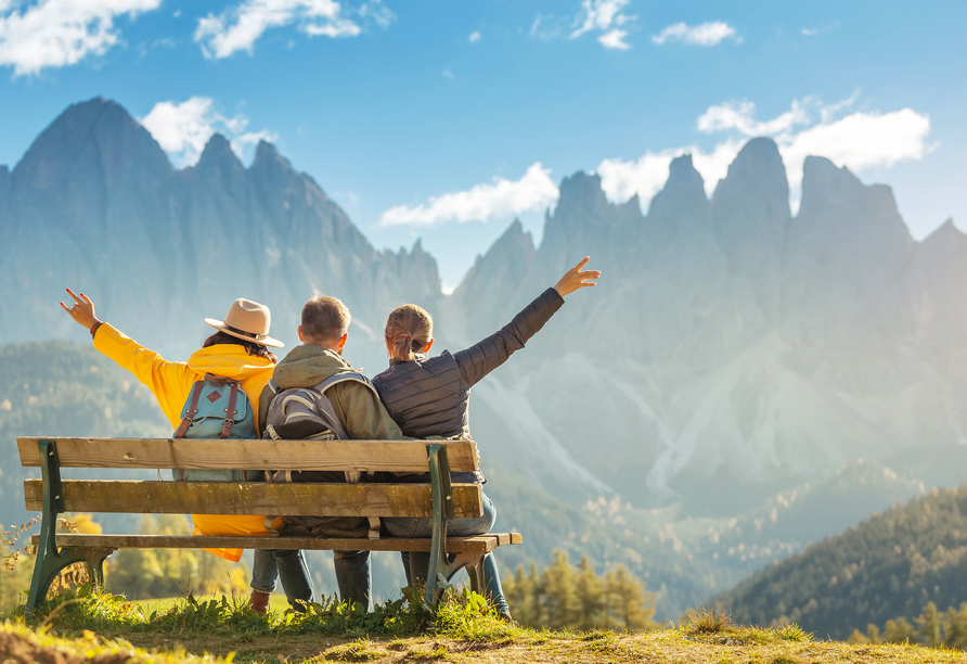 Worauf warten Sie? Freuen Sie sich auf eine schöne Wanderung mit Ihren Liebsten!