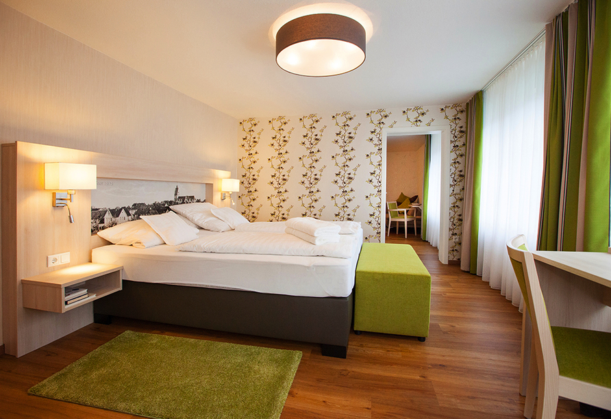 Beispiel eines Doppelzimmers Premium im Hotel Becker