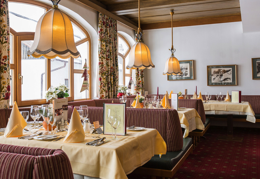 Das Kalkschmid – Familotel Tirol, Österreich, Seefeld, Restaurant