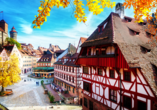 Die Nürnberger Altstadt ist mit ihren Fachwerkhäusern besonders schön.