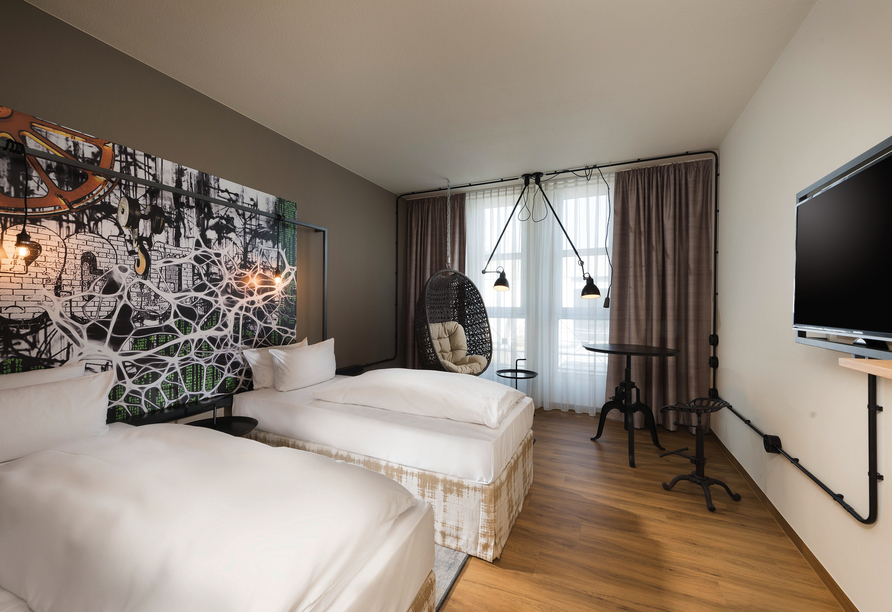 Beispiel eines Doppelzimmers im Seminaris Hotel Nürnberg