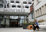 Auch Hunde dürfen im Hotel Saline 1822 logieren.