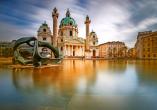 Besuchen Sie den historischen Karlsplatz in Wien!
