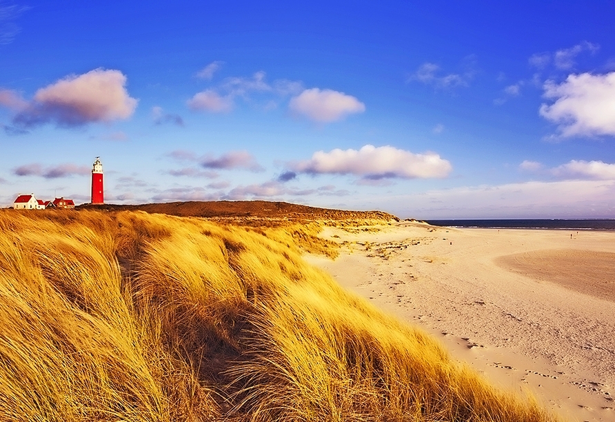 Auf der malerischen Insel Texel können Sie inne halten und die Ruhe genießen.