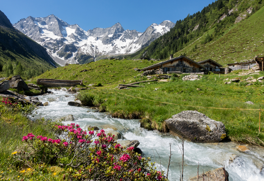 Das Plätschern der Bergbäche ist die schönste Musik.