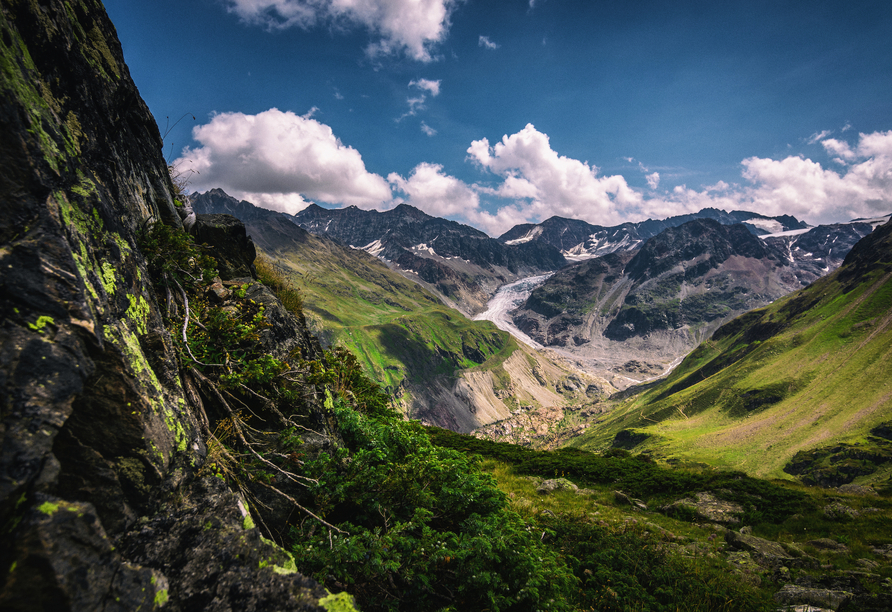 Der Kaunertaler Gletscher im Sommer