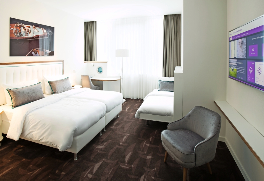Beispiel eines Doppelzimmers Superior mit Zustellbett