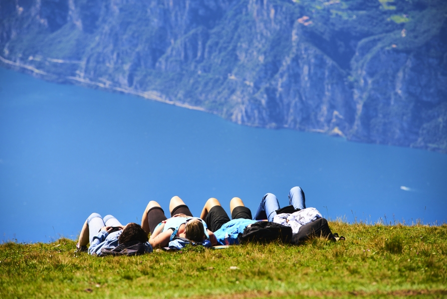 Die Region eignet sich ideal für Wanderungen!