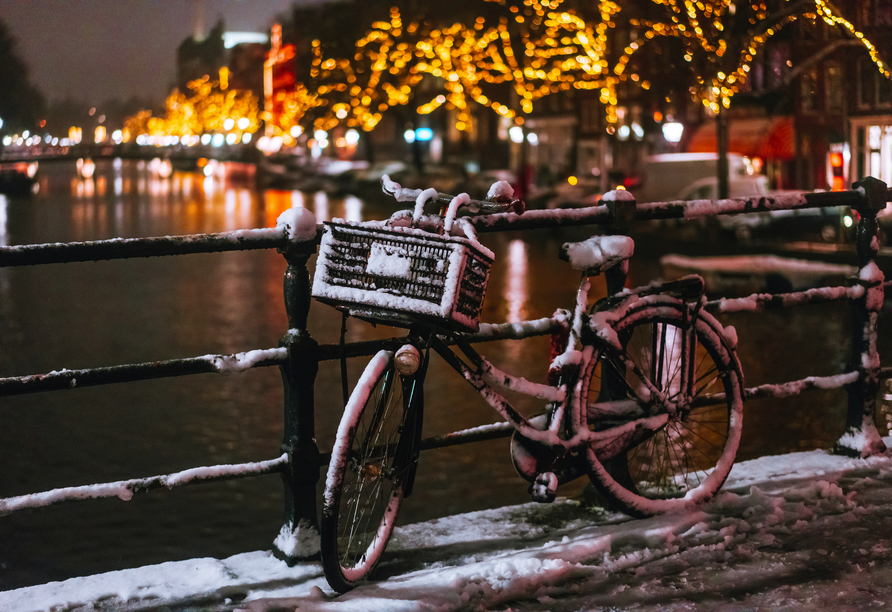 Amsterdam versprüht im Winter einen ganz eigenen Charme!