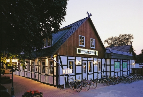 Das traditionelle Kamin-Restaurant Jägerhof vom Morada Hotel Isetal.