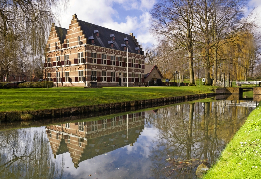 Im Besucherzentrum Mauritshuis lernen Sie auf interaktive Weise die Geschichte von Willemstad kennen.