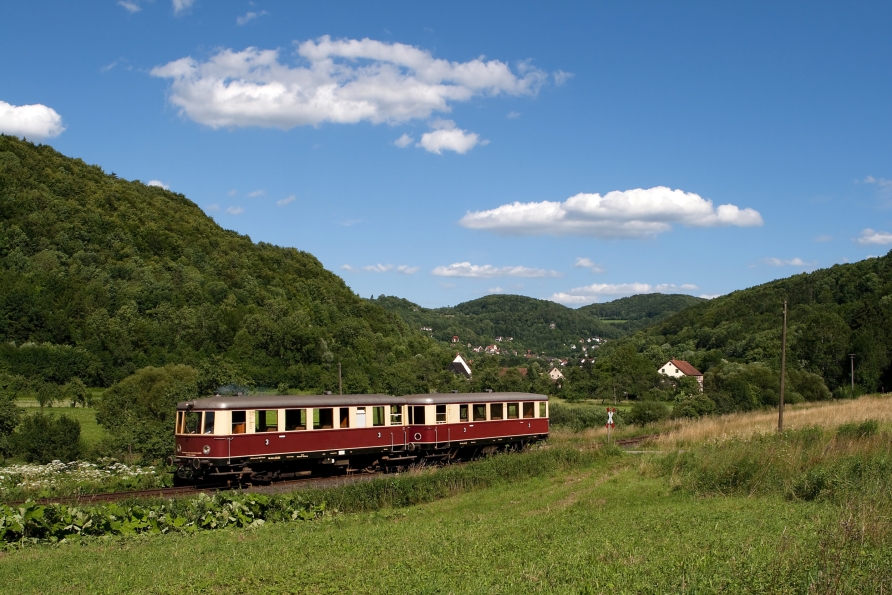 Nebenbahnidylle in der Fränkischen Schweiz