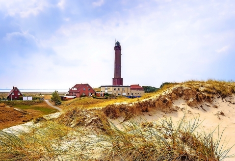 Der alte Leuchtturm zählt zu den wichtigsten Sehenswürdigkeiten Norderneys.