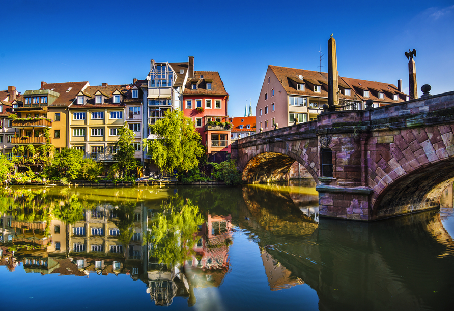 Die Stadt Nürnberg eignet sich perfekt für einen Ausflug.