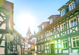 Die liebevoll restaurierte Altstadt Oberursels fügt sich wundervoll ins Gesamtbild der Kleinstadt ein.