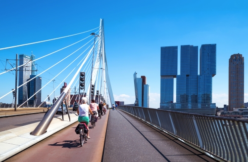 Ihre Rad- und Schiffreise beginnt und endet in der Hafenstadt Rotterdam.