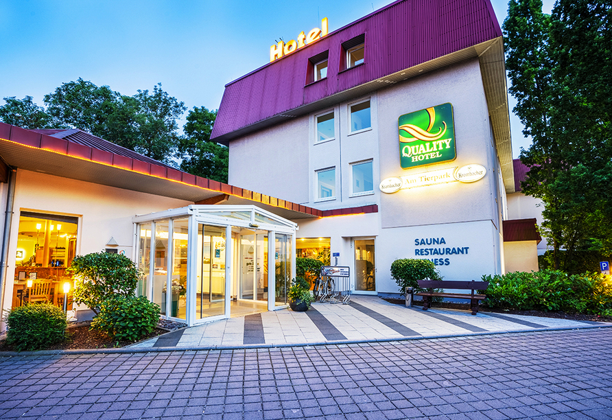 Quality Hotel Am Tierpark Gotha, Außensicht