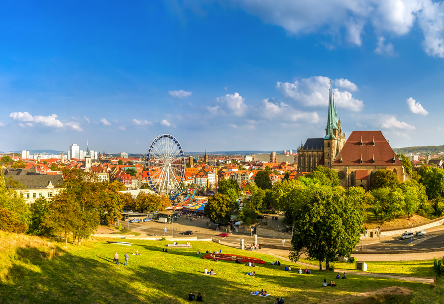 Sonnige Wiesen und Felder in Erfurt – sind Sie bereit für Ihre Auszeit?