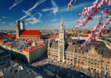 Ein Ausflug in die bayerische Landeshauptstadt München ist möglich.