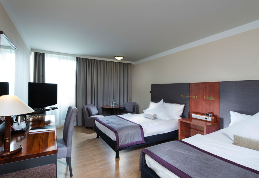 Beispiel eines Doppelzimmers Standard im Wyndham Garden Kassel