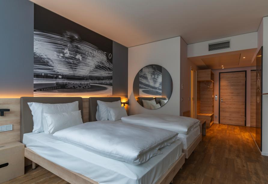 Beispiel eines Doppelzimmers Style im Hotel roomz Vienna Prater