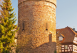 Eine großartige Aussicht bietet der Fuldaer Hexenturm – vor allem bei Sonnenuntergang.