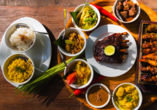 Die balinesische Küche hält köstliche Spezialitäten für Sie bereit.